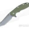 Hinderer Knives XM-18 3.5" OD Green Fatty Harpoon Tanto Working Finish -Rescue Knives Sales Store 0124 1 1