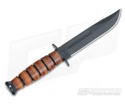 Kabar USMC Short Knife Leather Handle 1250 -Rescue Knives Sales Store 02 1250 3
