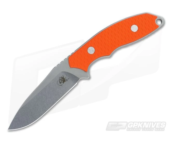 Hinderer Knives Flashpoint Orange 3" Fixed S35VN Blade 3 Hinderer Knives Flashpoint Orange 3" Fixed S35VN Blade