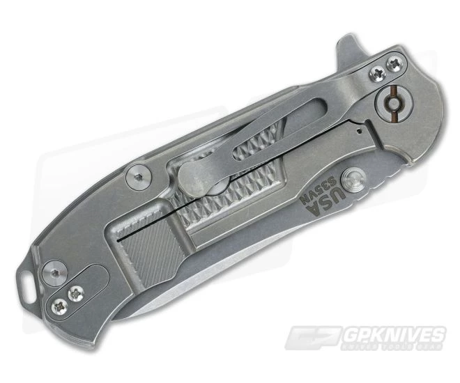 Hinderer Knives MP-1 Blue-Black G10 3.25" Stonewashed Flipper 4 Hinderer Knives MP-1 Blue-Black G10 3.25" Stonewashed Flipper - Image 2