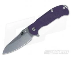 Hinderer Knives MP-1 Purple G10 3.25" Stonewashed Flipper