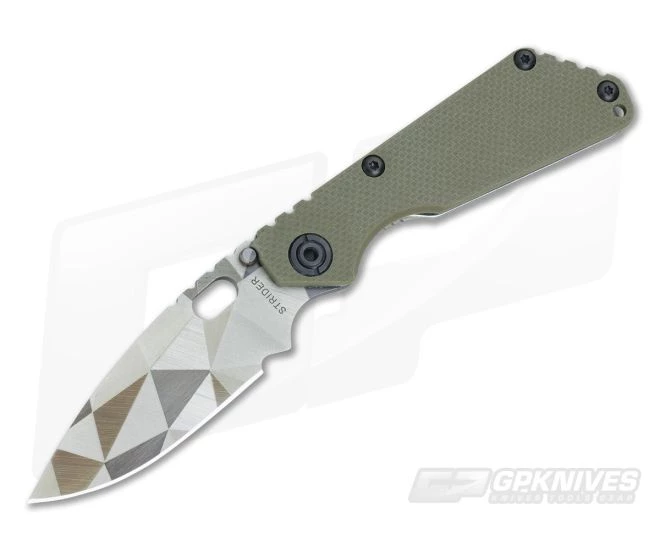 Strider SnG Flat Green G10 Battleship Camo PSF27 3 Strider SnG Flat Green G10 Battleship Camo PSF27