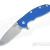 Hinderer Knives XM-18 3.5" Blue Fatty Spanto Stonewash -Rescue Knives Sales Store 0354