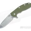 Hinderer Knives XM-18 3.5" OD Green Fatty Spanto Stonewash