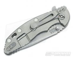 Hinderer Knives XM-18 3.5" Gray Fatty Spanto Stonewash 6 Hinderer Knives XM-18 3.5" Gray Fatty Spanto Stonewash -Rescue Knives Sales Store 0358 2