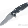 Hinderer Knives Eklipse Gen 2 DLC Flipper Black Gray Bowie -Rescue Knives Sales Store 0378 1
