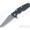 Hinderer Knives Eklipse Gen 2 DLC Flipper Dark Gray Bowie