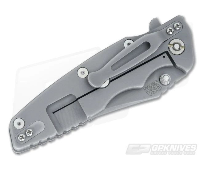 Hinderer Knives Eklipse Gen 2 DLC Flipper Dark Gray Bowie 4 Hinderer Knives Eklipse Gen 2 DLC Flipper Dark Gray Bowie - Image 2