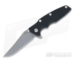 Hinderer Knives Eklipse Gen 2 DLC Flipper Black Bowie