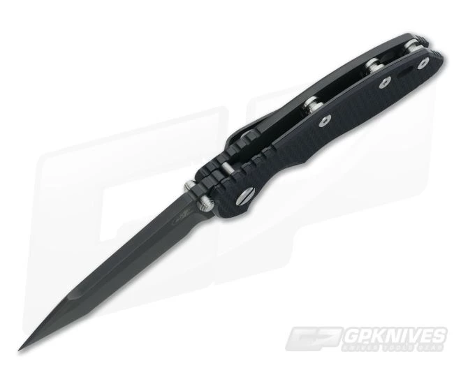 Hinderer Knives XM-18 3.5" Black Fatty Harpoon Tanto Black DLC 5 Hinderer Knives XM-18 3.5" Black Fatty Harpoon Tanto Black DLC - Image 3