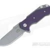 Hinderer Knives Half Track 2.75" Purple G10 Working Finish 1 Hinderer Knives Half Track 2.75" Purple G10 Working Finish -Rescue Knives Sales Store 0394
