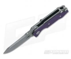 Hinderer Knives Half Track 2.75" Purple G10 Working Finish 7 Hinderer Knives Half Track 2.75" Purple G10 Working Finish -Rescue Knives Sales Store 0394 3
