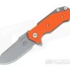 Hinderer Knives Half Track 2.75" Orange G10 Working Finish