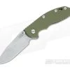 Hinderer Knives XM-18 3.5" OD Slicer NON Flipper Battle Bronze Frame