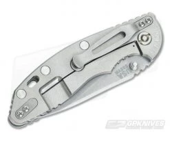 Hinderer Knives XM-18 3.5" Gray Slicer NON Flipper Stonewashed -Rescue Knives Sales Store 0405 2