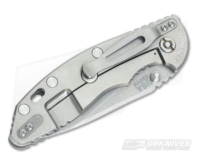 Hinderer Knives XM-18 3.5" Green-Black Slicer NON Flipper Stonewashed 4 Hinderer Knives XM-18 3.5" Green-Black Slicer NON Flipper Stonewashed - Image 2