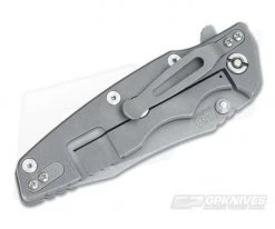 Hinderer OD-Black Eklipse Gen2 20CV Working Finish Harpoon Tanto 6 Hinderer OD-Black Eklipse Gen2 20CV Working Finish Harpoon Tanto -Rescue Knives Sales Store 0416 2