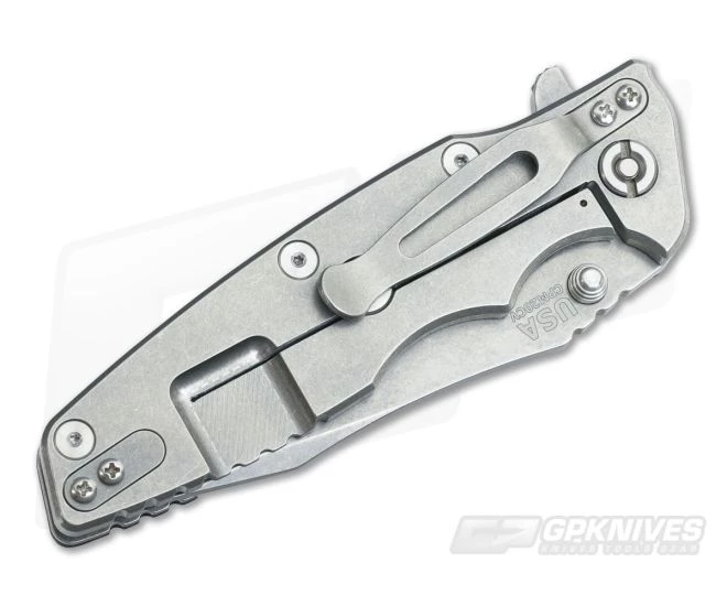 Hinderer Black Eklipse Gen2 20CV Stonewashed Harpoon Tanto 4 Hinderer Black Eklipse Gen2 20CV Stonewashed Harpoon Tanto - Image 2