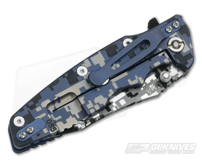 Hinderer Digi Camo Eklipse Gen2 20CV Tanto Battle Blue #055 4 Hinderer Digi Camo Eklipse Gen2 20CV Tanto Battle Blue #055 - Image 2