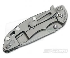 Hinderer Knives XM-18 3.5" Green/Black Spear Point Battle Anthracite DLC Flipper -Rescue Knives Sales Store 0461 2