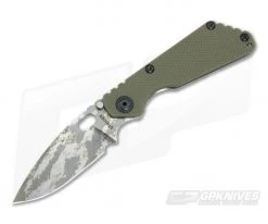 Strider SnG Flat Ranger Green G10 Spear Point CTS-40CP DigiCam