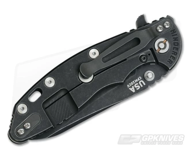 Hinderer Knives XM-18 3.5" GEN 5 Sheepsfoot Battle Black 20CV OD Green G10 4 Hinderer Knives XM-18 3.5" GEN 5 Sheepsfoot Battle Black 20CV OD Green G10 - Image 2