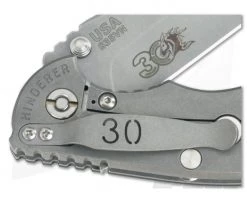 Hinderer Knives XM-18 3.5" 30th Anniversary GEN 5 Spanto Working Finish S35VN Black G10 -Rescue Knives Sales Store 0539 4