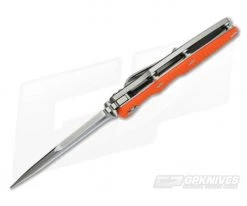 Hinderer Eklipse Gen2 Harpoon Spanto 20CV Stonewash Orange G10 -Rescue Knives Sales Store 0562 3 2