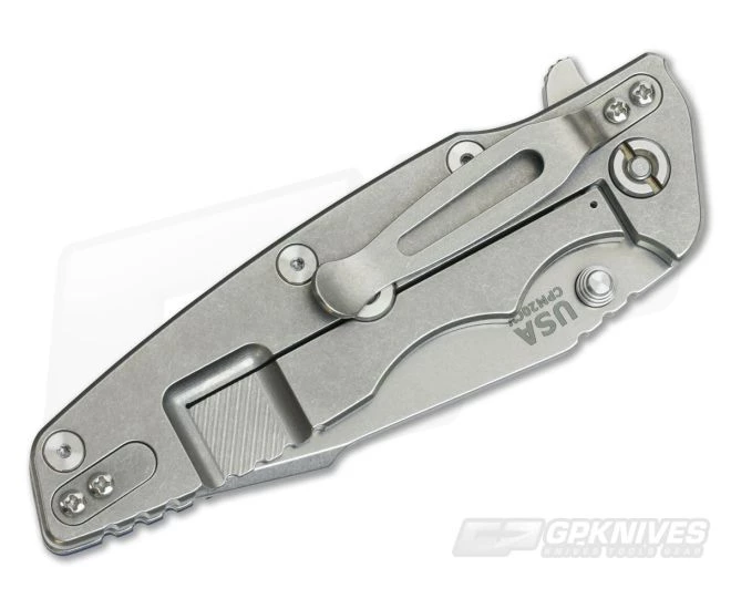 Hinderer Eklipse Gen2 Harpoon Spanto 20CV Stonewash Blue/Black G10 4 Hinderer Eklipse Gen2 Harpoon Spanto 20CV Stonewash Blue/Black G10 - Image 2