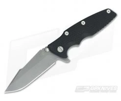 Hinderer Eklipse Gen2 Harpoon Spanto 20CV Working Finish Black G10