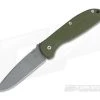 Hinderer Firetac Spear Point Working Finish 20CV Thumb Disk OD Green G10 Titanium Frame Lock Folder -Rescue Knives Sales Store 0573 1