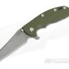 Hinderer Knives XM-18 3.5" GEN 5 Wharncliffe Working Finish 20CV OD Green G10 -Rescue Knives Sales Store 0591