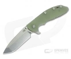 Hinderer Knives XM-24 GEN 6 Tri-Way Translucent Stonewashed 20CV Spanto