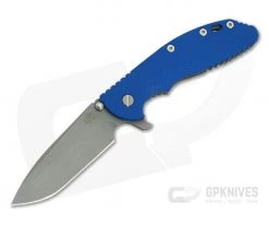 Hinderer Knives XM-24 GEN 6 Tri-Way Blue Working Finish 20CV Spanto