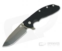 Hinderer Knives XM-24 Black Spanto GEN 6 Tri-Way Stonewash Black DLC 20CV