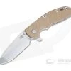 Hinderer XM-18 3.5" Tri-Way Flipper Spanto Stonewashed 20CV Coyote G10 0802 -Rescue Knives Sales Store 0802