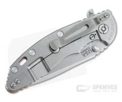 Hinderer XM-18 3.5" Tri-Way Flipper Spanto Stonewashed 20CV Orange G10 0804 -Rescue Knives Sales Store 0804 2