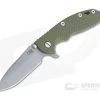Hinderer XM-18 3.5" Tri-Way Flipper Spanto Working Finish 20CV Green G10 0807