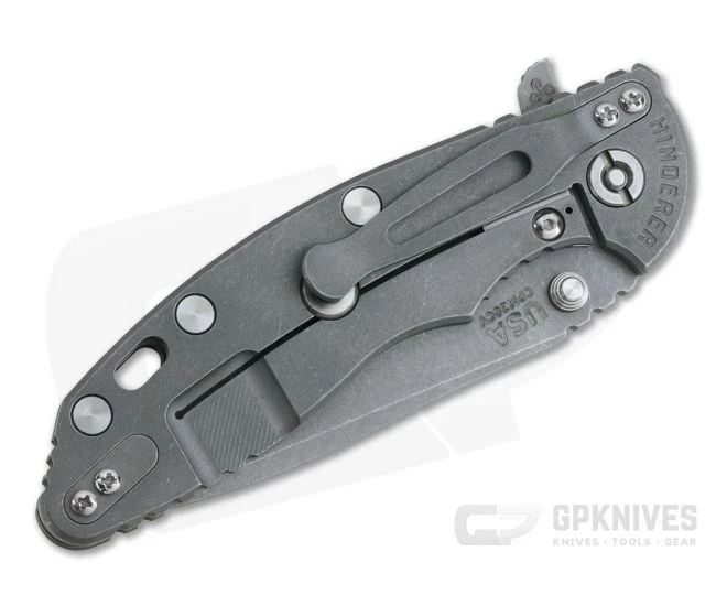 Hinderer XM-18 3.5" Tri-Way Flipper Spanto Working Finish 20CV Green G10 0807 4 Hinderer XM-18 3.5" Tri-Way Flipper Spanto Working Finish 20CV Green G10 0807 - Image 2