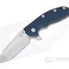 Hinderer XM-18 3.5" Tri-Way Flipper Spanto Stonewashed 20CV Blue/Black G10 Bronze Frame 0821 1 Hinderer XM-18 3.5" Tri-Way Flipper Spanto Stonewashed 20CV Blue/Black G10 Bronze Frame 0821 -Rescue Knives Sales Store 0821