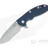 Hinderer XM-18 3.5" Tri-Way Flipper Spanto WF 20CV Blue/Black G10 Battle Blue Frame 0825 -Rescue Knives Sales Store 0825