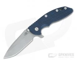 Hinderer XM-18 3.5" Tri-Way Flipper Spanto WF 20CV Blue/Black G10 WF Frame 0828