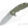 Hinderer XM-18 3.5" Tri-Way Flipper Spanto WF 20CV OD Green G10 WF Frame 0829 -Rescue Knives Sales Store 0829