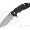 Hinderer XM-18 3.5" Black G10 Tri-Way Spear Point WF 20CV Battle Blue Ti 0839