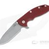 Hinderer XM-18 3.5" Red G10 Tri-Way Spear Point WF 20CV Battle Blue Ti 0842 -Rescue Knives Sales Store 0842