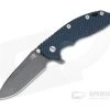 Hinderer XM-18 3.5" Blue/Black G10 Tri-Way Spear Point Battle Black 20CV 0843