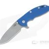 Hinderer XM-18 3.5" Spear Point Working Finish 20CV Blue G10 Tri-Way Flipper 0845 -Rescue Knives Sales Store 0845