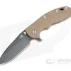 Hinderer XM-18 3.5" Coyote Tan G10 Tri-Way Spear Point Battle Black 20CV 0857 1 Hinderer XM-18 3.5" Coyote Tan G10 Tri-Way Spear Point Battle Black 20CV 0857 -Rescue Knives Sales Store 0857