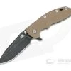 Hinderer XM-18 3.5" Coyote G10 Tri-Way Spanto Battle Black 20CV 0874 -Rescue Knives Sales Store 0874