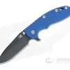 Hinderer XM-18 3.5" Blue G10 Tri-Way Spear Point Battle Black 20CV 0885 -Rescue Knives Sales Store 0885 1